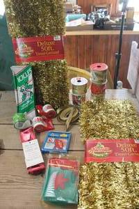 lot 4278 image: NIP Tinsel Garland, Ribbon and More