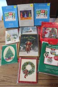 lot 4316 image: NIB Christmas Cards