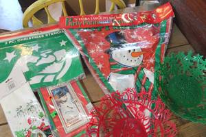 lot 4323 image: NIP Large Party Pennant Banner and More