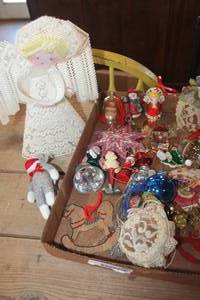 lot 4324 image: Misc. Christmas Ornaments and More