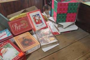 lot 4346 image: Boxes of Christmas Cards and More