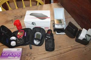 lot 4383 image: Blood Pressure Cuffs, Blood Sugar Monitors untested & More