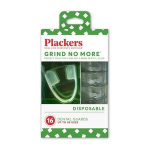 lot 29204 image: Plackers Grind No More Night Guard, Ready-to-Wear, 16 Count - Retail $19