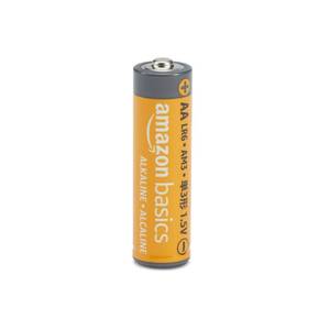 lot 29205 image: Amazon Basics 14-Pack AA Alkaline Batteries, 1.5 Volt, 10-Year Leak-Free Shelf Life, for Everyday and Household Devices - Retail $10