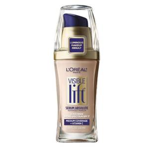 lot 29209 image: LOreal Paris Visible Lift Serum Absolute Foundation, Classic Ivory, 1 Ounce - Retail $18