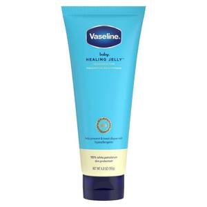 lot 29223 image: Vaseline Baby Petroleum Healing Jelly Tube for Diaper Rash & Dry Skin 6.8oz - Retail $8