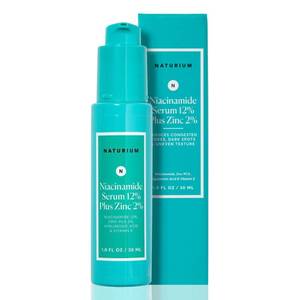 lot 29261 image: Naturium Niacinamide Serum 12% Plus Zinc 2%, 1 fl oz - Retail $14