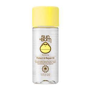 lot 29271 image: Sun Bum Revitalizing Hair Oil UV & Heat Protectant Treatment - 1.7 oz - Retail $17