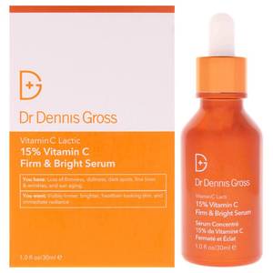 Dr. Dennis Gross Vitamin C Lactic 15 Precentage Vitamin C Firm and Bright Serum Serum Unisex 1 oz - Retail: $60