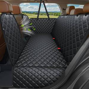 lot 651 image: URPOWER 4 in 1 Dog Car Seat Cover for Back Seat, Waterproof Hammock - Retail $22