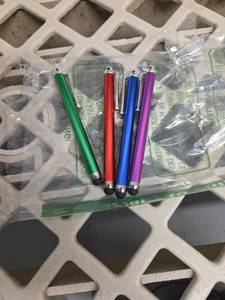 lot 710 image: Four Pack Stylus Pen - Retail $0