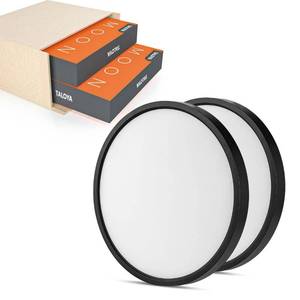 lot 745 image: TALOYA Surface Mount LED Ceiling Light 12 Inch-2 Pack,20W 5CCT Selectable - Retail $29