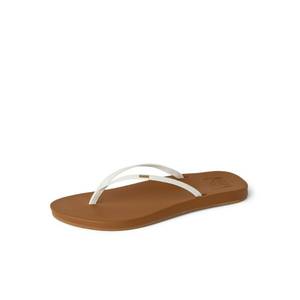lot 759 image: PRE OWNED SEE PHOTOS  Cushion Slim Womens Sandal White-Tan 6 - Retail $31
