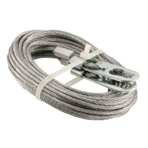 lot 766 image: Prime-Line GD 52262 Extension Spring Cable Set, 18 In. x 13-12 ft., Galvanized Carbon (1 Set) - Retail $23