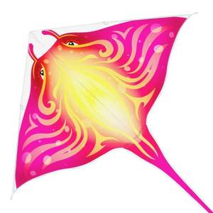 lot 786 image: Devil Fish Kite for Kids Ages 4-12, Easy to Fly Beach Kites for Adults - Retail $10