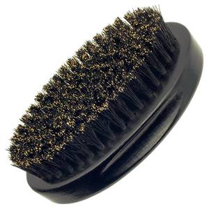 lot 845 image: BilaliyMil 4.3 IN Natural Boar Bristle Beard Brush for Men - Retail $6