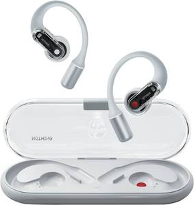 Nothing Ear (Open) Open Ear Headphones, Ultra-Light with Adjustable Earhooks, Multipoint Connection Bluetooth Earbuds, Clear Voice Technology for AI Calls, IP54, Fast Charging, ChatGPT Supported - Retail: $99
