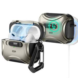 lot 894 image: ESR for AirPods Pro 2 Case, Compatible with MagSafe, Cyber Series, Tianium - Retail $21