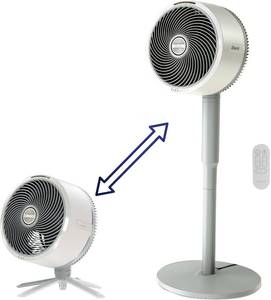 lot 3604 image: $89 Shark FlexBreeze Pedestal & Tabletop Fan, IndoorOutdoor, Remote