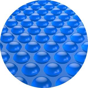lot 3606 image: $120 BigXwell Solar Pool Cover, 12Mil Round 15 ft, 1200Series