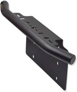 lot 3655 image: DaSen Front Bumper 6x12in Universal License Plate Holder Mount