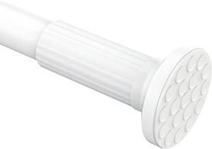 lot 3676 image: $50 Umimile Tension Curtain Rod, 51-126 in Adjustable, Steel