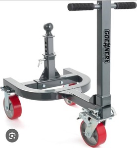 lot 3697 image: Trailer Dolly with 2 Inch Ball, 5000 LBS Tongue Weight