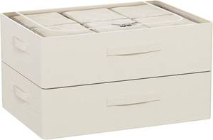 lot 3711 image: CYhom Under Bed Storage Bins - Oxford Fabric, Foldable & Stackable