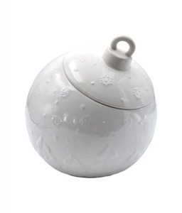 lot 3867 image: Temp-tations Seasonal Cookie Jar w Counter- top Canister