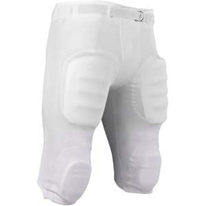 lot 21518 image: Champro Touchback Football Practice Pants 2XL White