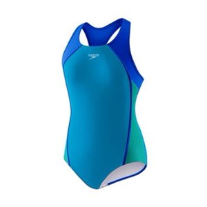 lot 21539 image: Speedo Girls One-Piece Swimsuit Mesh Splice, 8