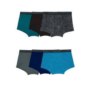 lot 21565 image: Fruit of the Loom Mens Micro-Stretch Boxer Briefs 6-Pack (Size L)
