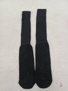 lot 21566 image: Pair of Black Crew Socks