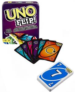 lot 21603 image: Mattel UNO Flip Card Game GDG37