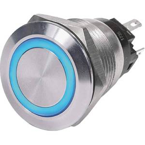 lot 21637 image: Blue Sea Systems Push Button LED Ring Switch 4161