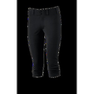 lot 21640 image: Mizuno Womens Prospect Softball Pant Size Large Black