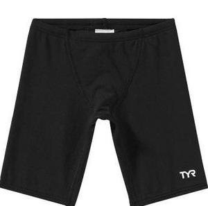 lot 21646 image: TYR Black Swim Jammer Shorts Size 28
