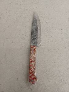 lot 21730 image: MHSCutlery Fixed Blade Knife With Decorative Handle, 11.25 Inch