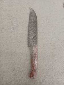 lot 21738 image: MHSCutlery Fixed Blade Knife with Decorative Handle, 14 Inch