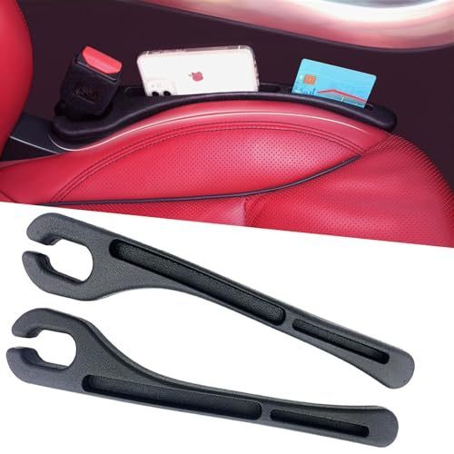 lot 2139 image: Fosdonge Car Seat Gap Filler 2 Pack Fit Gap About 1 in��Car Gap Filler Prevent Things from Falling Between Seat and Center Console, Car Accessories Cool Retail $19.99