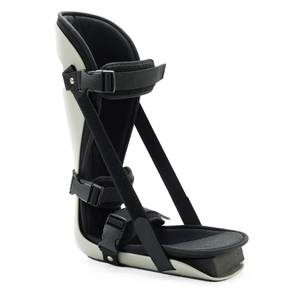 lot 2125 image: honarry Plantar Fasciitis Night Splint, Sleeping Stretch Boot, Grey, L - Retail $34