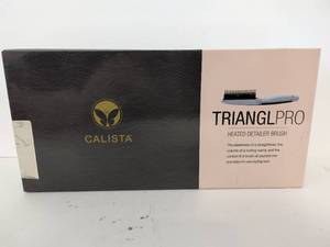 lot 8118 image: Calista TrianglPRO Triangl Pro Heated Hair Detailer Brush River Blue
