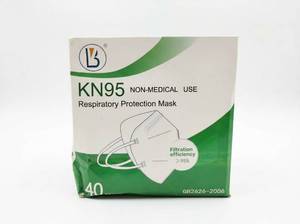 lot 62988 image: KN95 Respiratory Protection Mask Non-Medical 40-Count