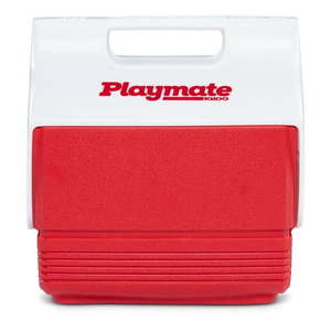 lot 63604 image: Igloo Playmate Mini Lunch Box Cooler Red 4qt