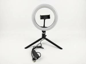 lot 63633 image: Vivitar Ring Light with Tripod Stand and Phone Holder