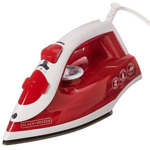 lot 63648 image: BLACKDECKER Variable Control Compact Steam Iron IR20VR