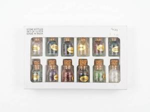 lot 63651 image: Stone Bottles Set of 12 Pcs Made in India