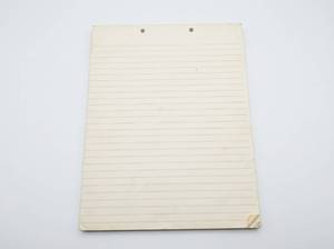 lot 63681 image: Lined Notepad 6-Pack Form G112
