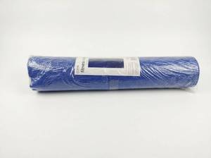 lot 63975 image: Fitness Mat 6mm Thick Blue Yoga Exercise