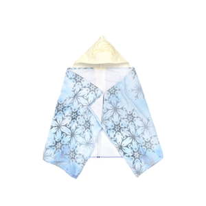 lot 63979 image: Disney Frozen Elsa Kids Hooded Towel Wrap 51x22
